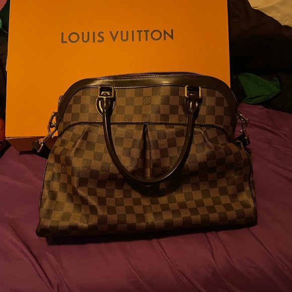 LOUIS VUITTON DAMIER EBENE TREVI GM - Picture 1 of 6